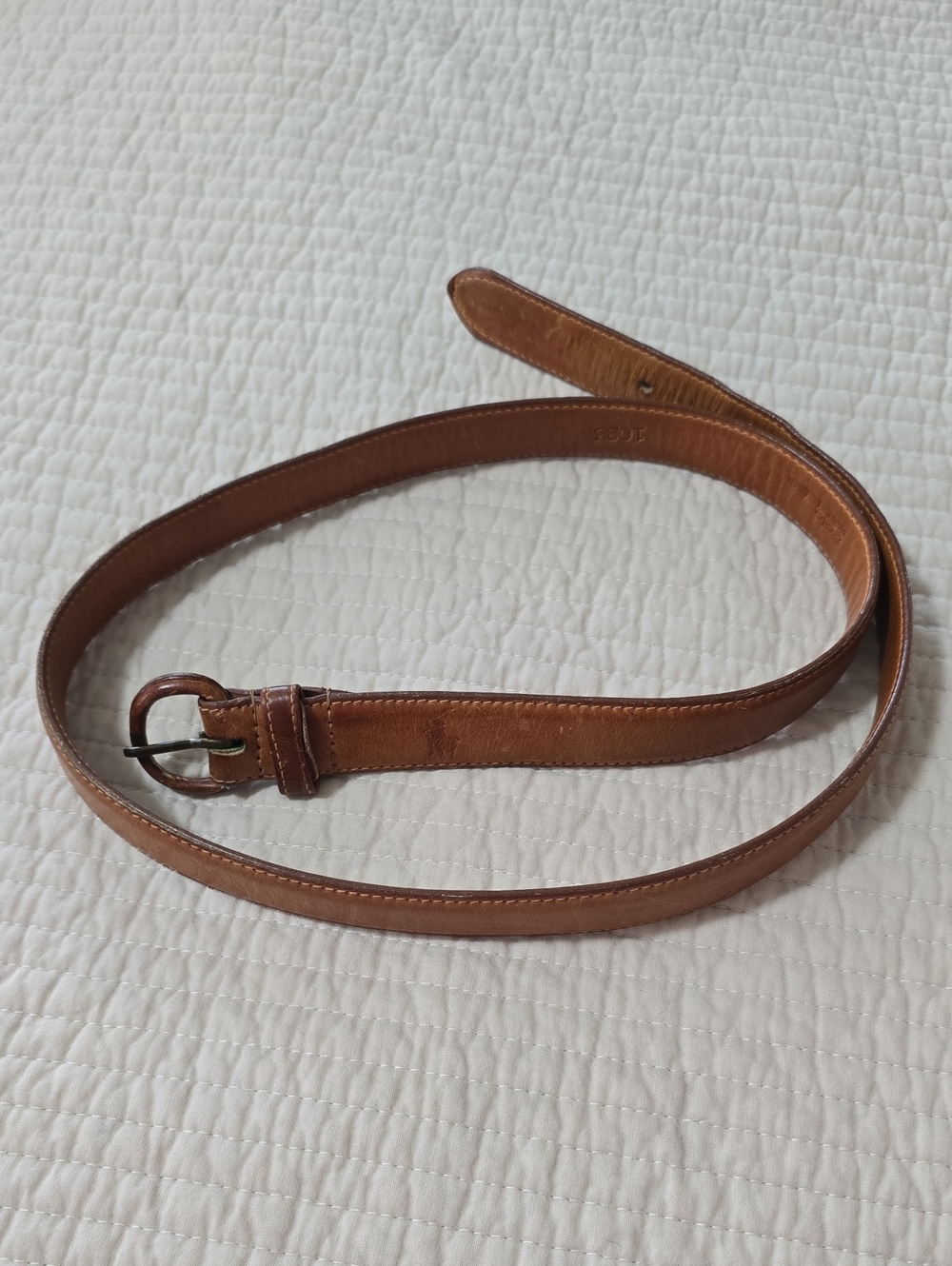 Vintage Polo By Ralph Lauren Leather Belt